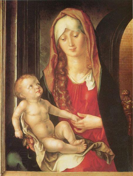 Albrecht Durer Maria mit Kind vor einem Torbogen China oil painting art